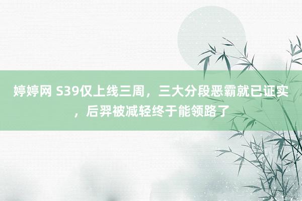 婷婷网 S39仅上线三周，三大分段恶霸就已证实，后羿被减轻终于能领路了